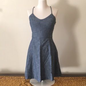 Banana Republic Chambray Cami Dress